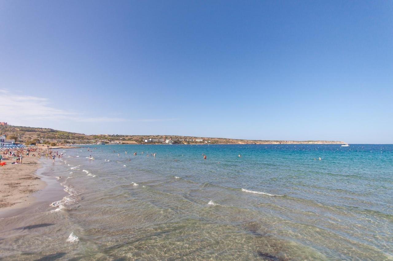Pool And Sea Merill Apartments - Happy Rentals Mellieħa Exterior foto