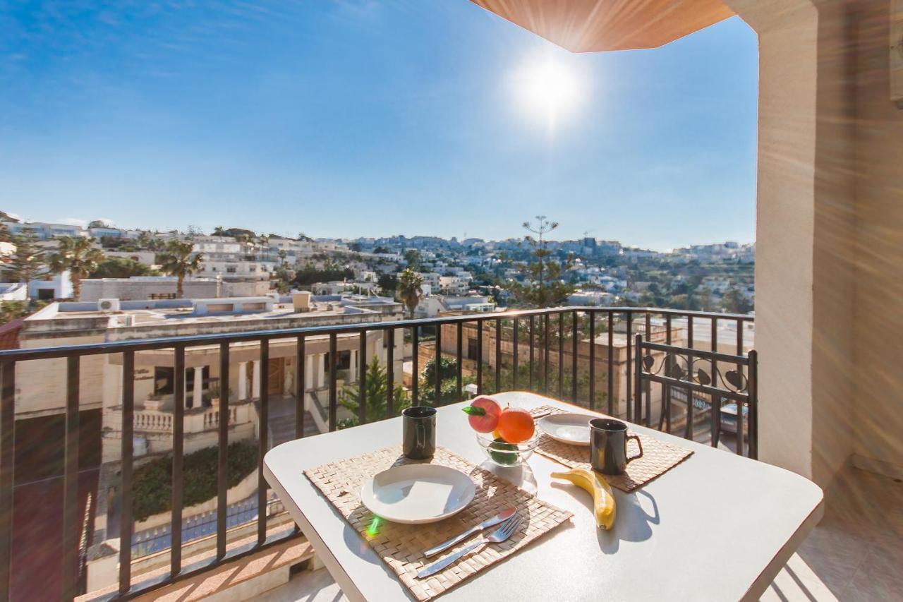 Pool And Sea Merill Apartments - Happy Rentals Mellieħa Exterior foto